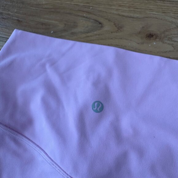 Lululemon Athletic Align High Rise Lined Shorts 6” Vitapink Women’s Size 6 - Picture 6 of 9